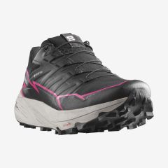 Salomon Thundercross GTX Black/Black/Pink Glo W Outdoor Ayakkabı