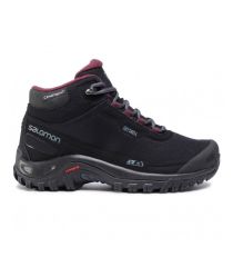 Salomon Shelter CS WP W Black/Ebony/Wine Tasting