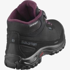 Salomon Shelter CS WP W Black/Ebony/Wine Tasting