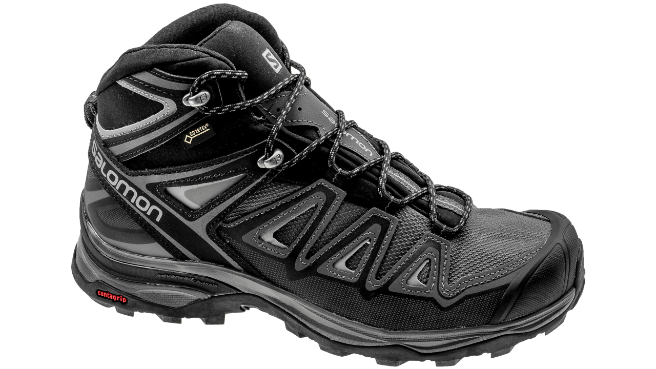 Salomon X Ultra 3 Mid Gore-tex Magnet-Black-Monument