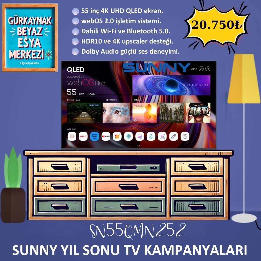 SN55QMN252 55'' TV Kampanyası
