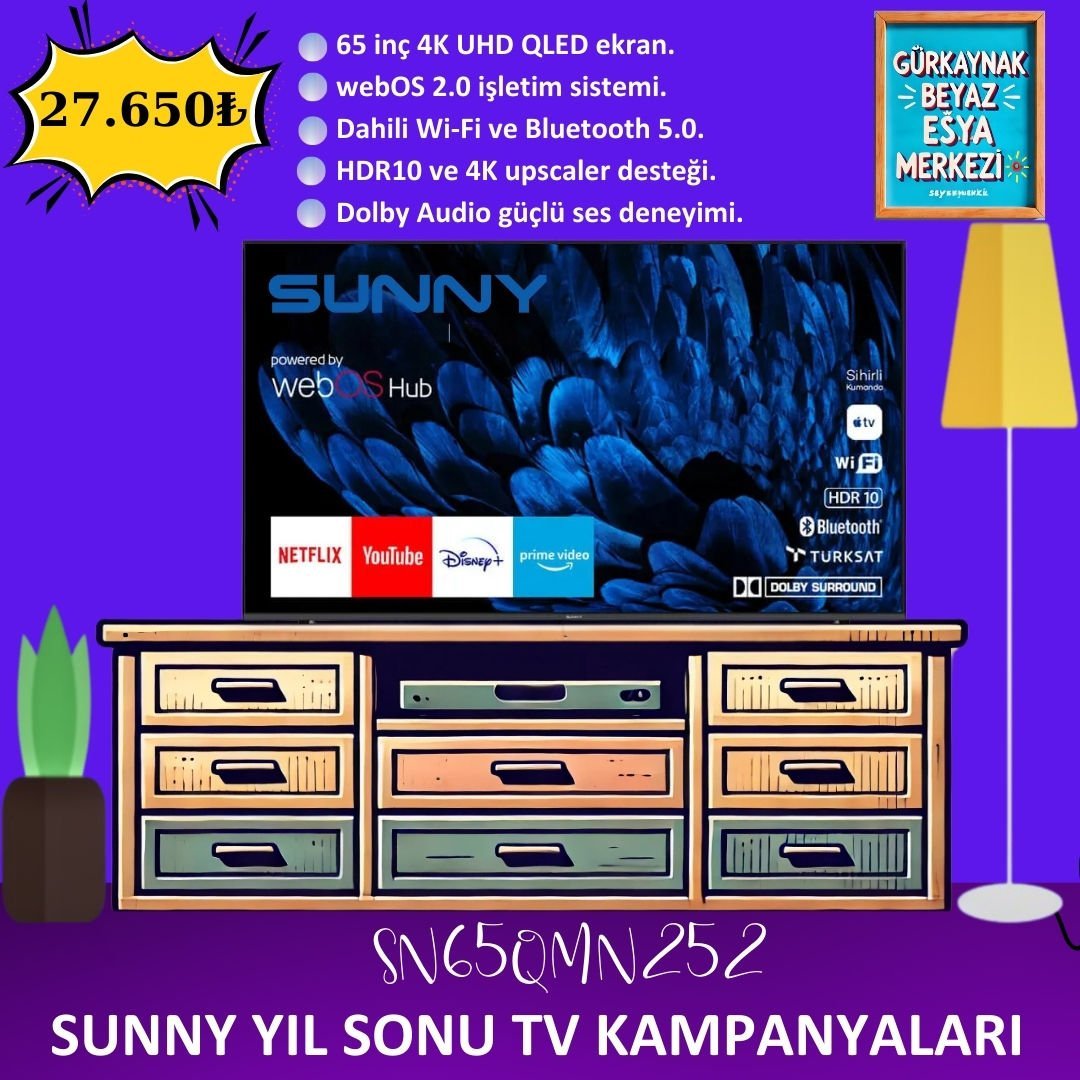 SN65QMN252 65'' TV Kampanyası