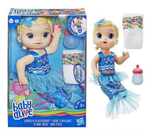 Hasbro Baby Alive Deniz Kızı Bebeğim E3693