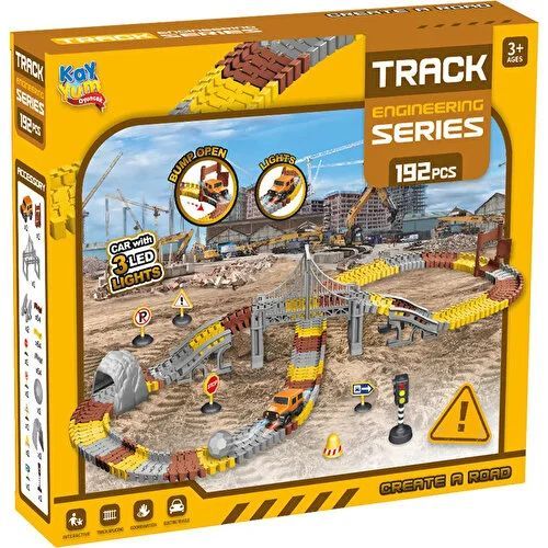 Kayyum İnşaat Tracks Yol Set 192 Parça 8051