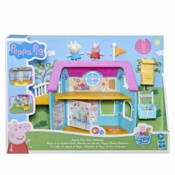 Hasbro Peppa Pig Dev Kulüp Evi Oyun Seti F3556