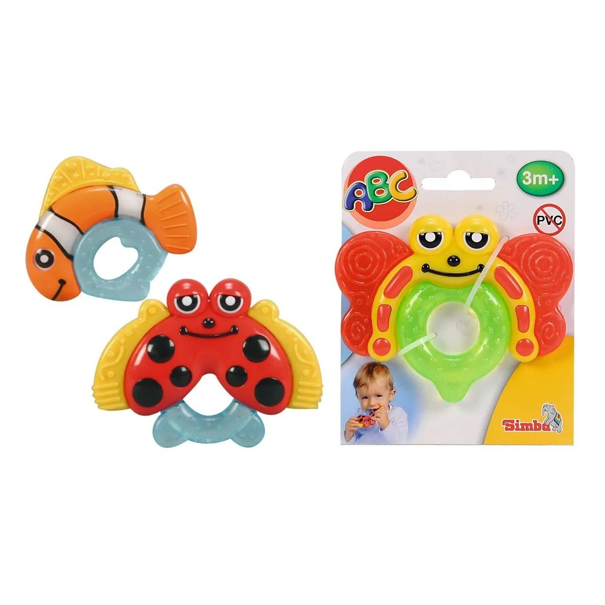 Simba Abc Teething Animals 3 Asortili 104013525