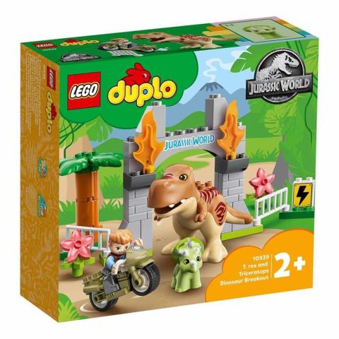 Lego Duplo Trex and Triceratops 10939