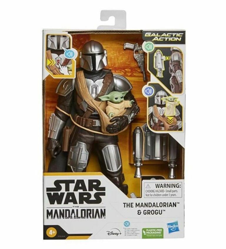 Hasbro Star Wars Mandalorian Ve Grogu Figür F5194