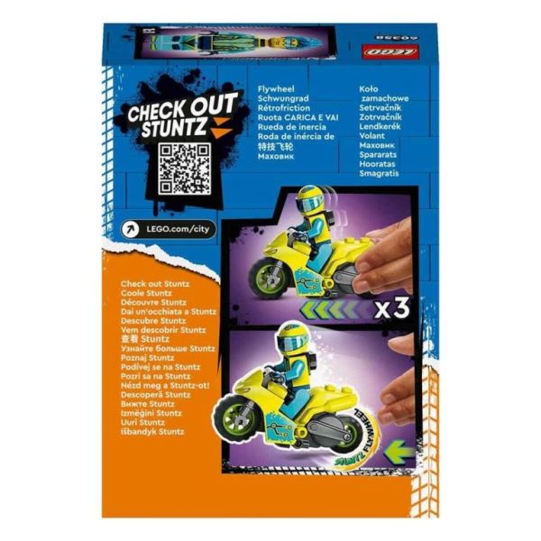 Lego City Siber Gösteri Motosikleti 60358