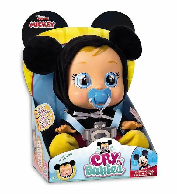 Giochipreziosi Cry Babies Fantasy Bebek Mickey CYB39000