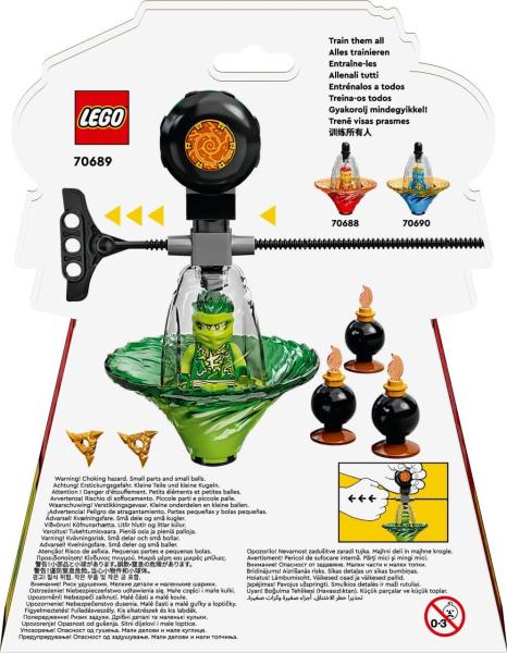 Lego Ninjago Lloyd's Spinjitzu N Training 70689