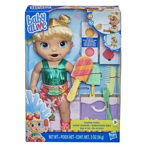 Hasbro Baby Alive Bebeğimle Yaz Eğlencesi Sarışın F1680