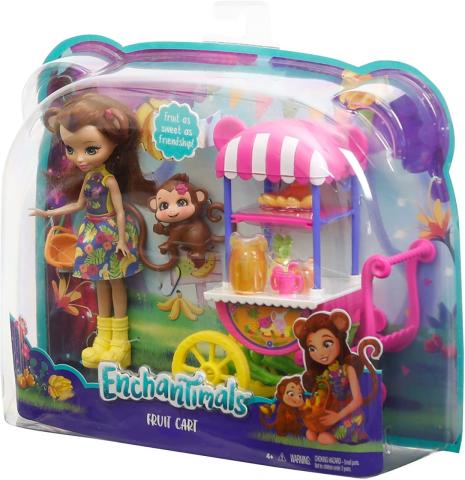 Mattel Enchantimals Bebek ve Aracı Oyun Seti FJH11