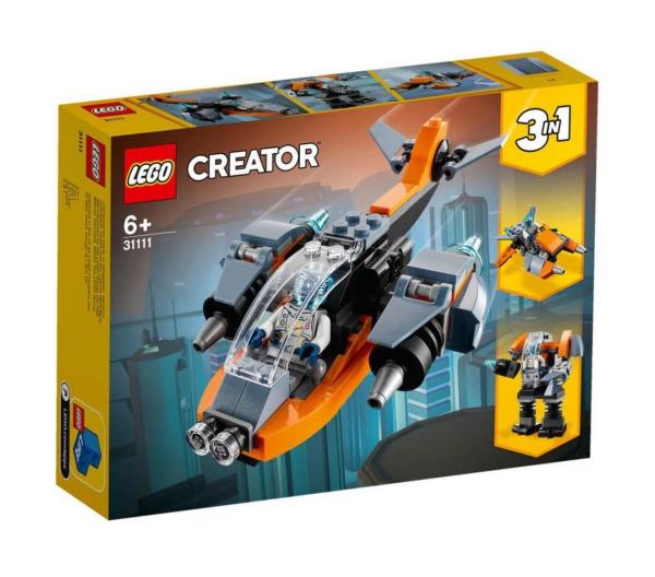 Lego Creator Arada Siber İnsansız Hava Aracı 31111