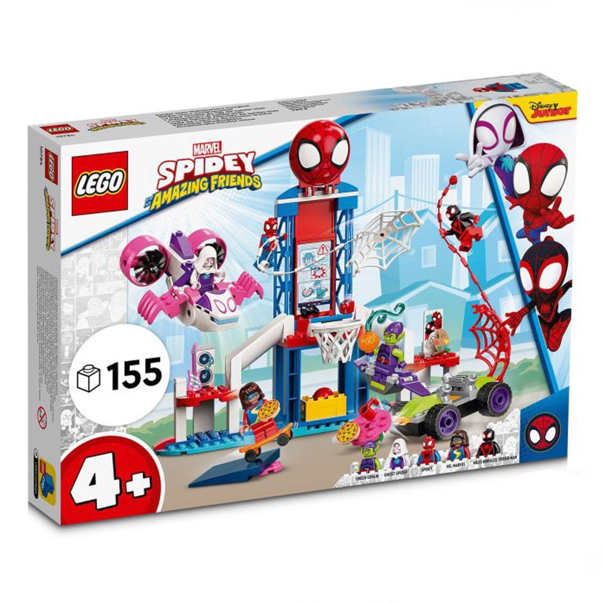 Lego Marvel Spidey ve Örümcek Adam Ağ Merkezi 1078