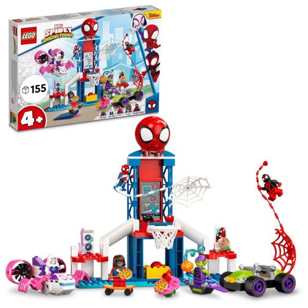 Lego Marvel Spidey ve Örümcek Adam Ağ Merkezi 1078