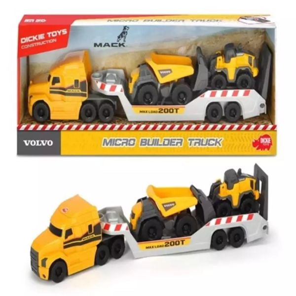 Simba Mack Volvo Micro Builder Truck 725005