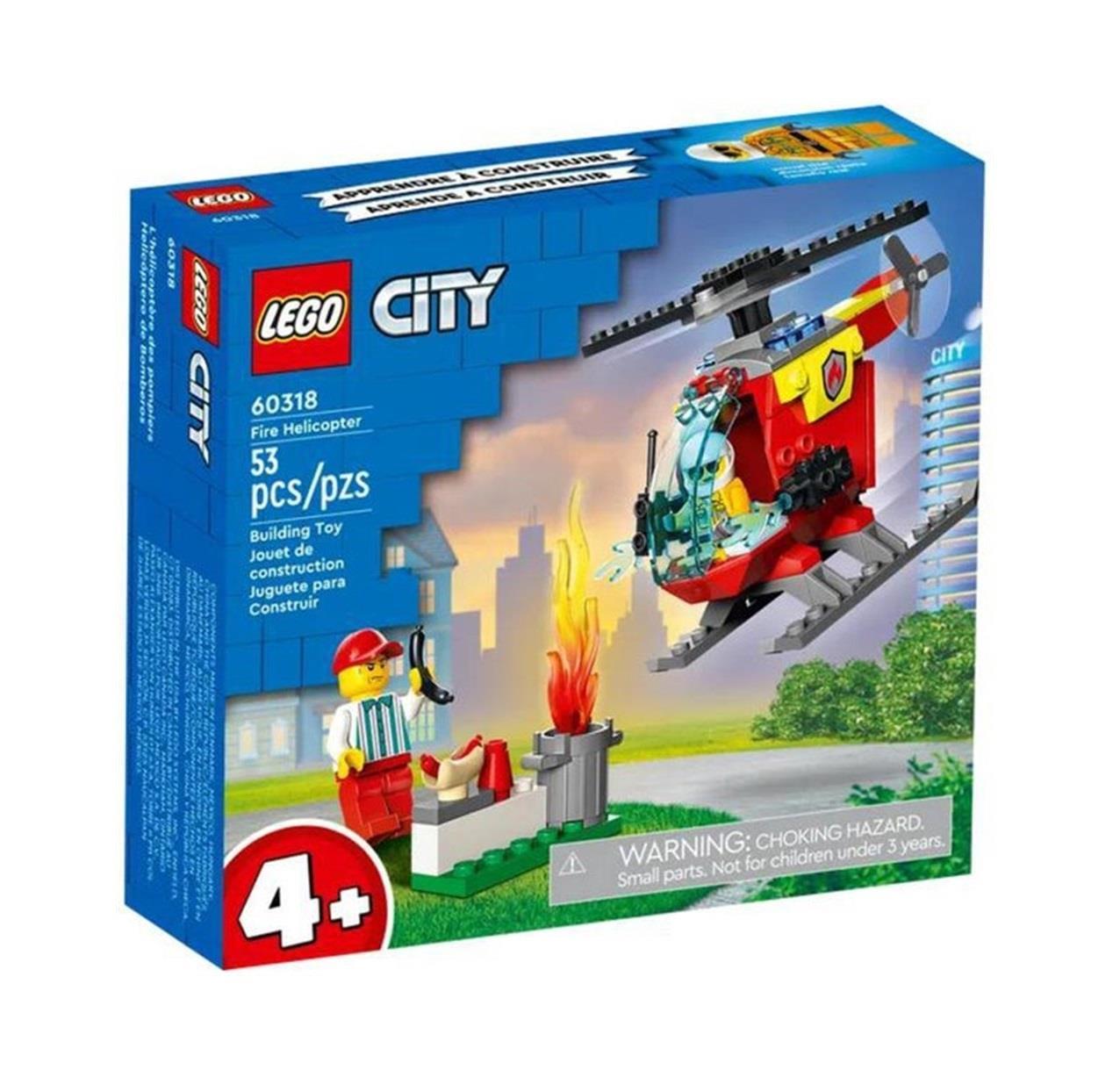 Lego City Fire Helicopter 60318