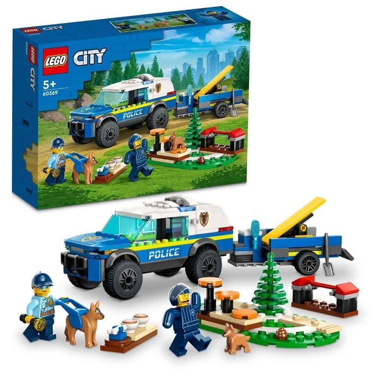 Lego City Mobil Polis Köpeği Eğitimi 60369