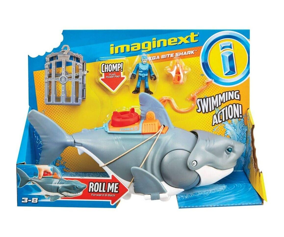 Mattel Imaginext Çılgın Köpekbalığı Oyun Set GKG77