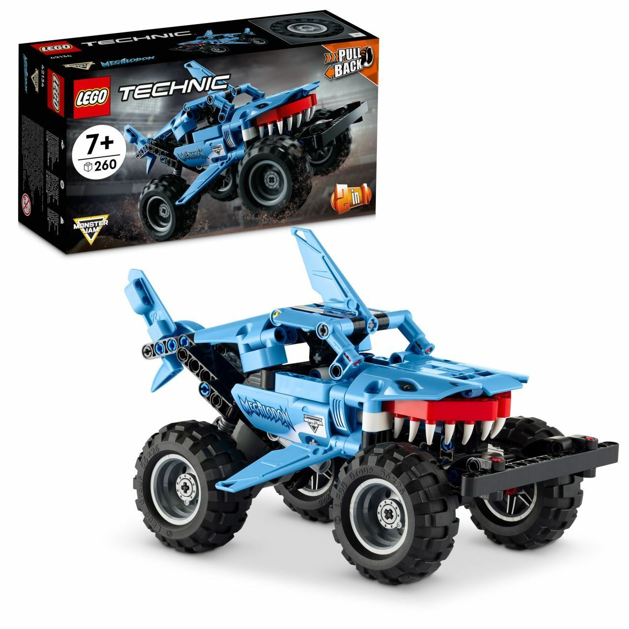 Lego Technic Monster Jam Megalodon Çek Bırak 42134