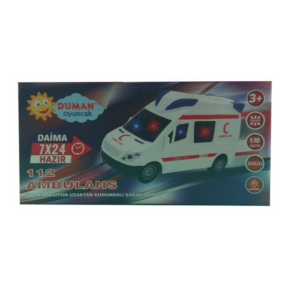 Duman Şarjlı Full Fonksiyon Ambulans DMN345-242