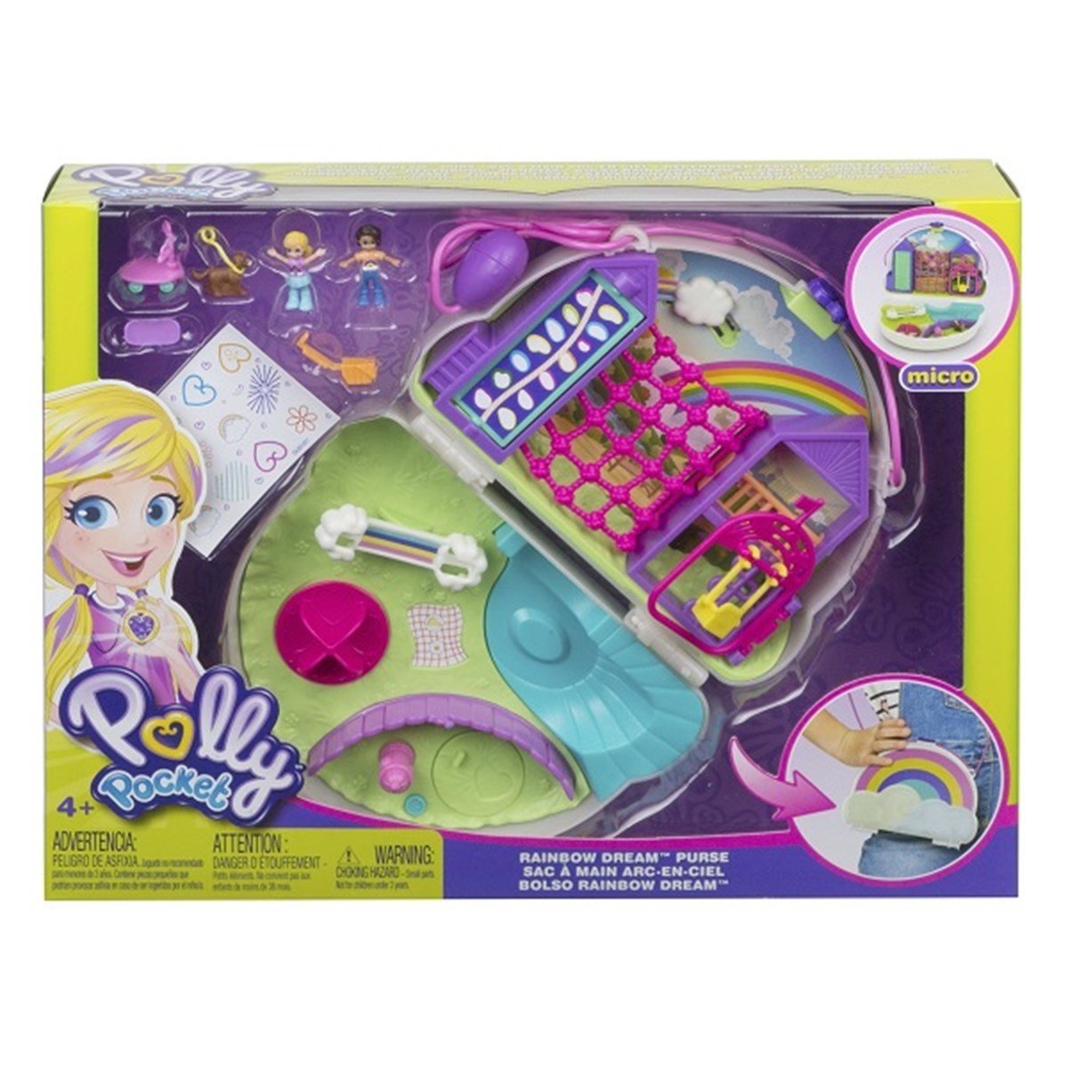 Mattel Polly Çanta Olabilen Micro Oyun Seti GKJ63