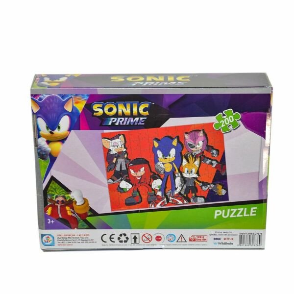 Utku Sonic 200 Parça Kutu Puzzle SO7876