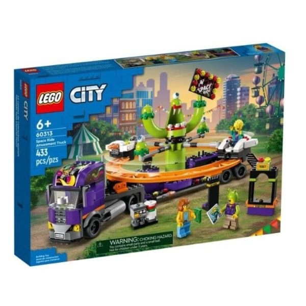 Lego City Lunapark Uzay Oyuncağı Kamyonu 60313