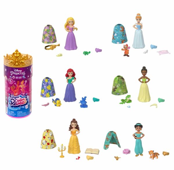 Mattel Disney Prenses Color Reveal Bebekler HMB69