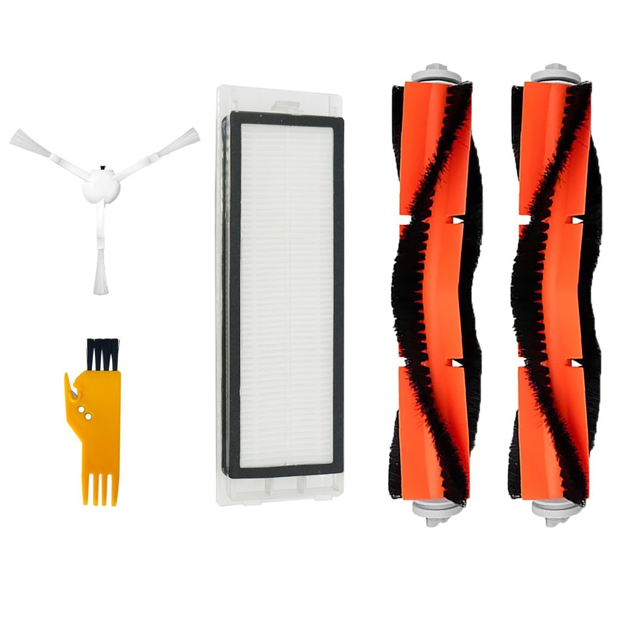 Xiaomi 1C Vacuum Mop (STYTJ01ZHM) Uyumlu 5 Parça Filtre Fırça Seti