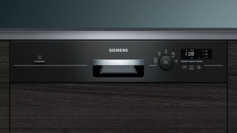 Siemens SN515B01DT Yarı Ankastre Siyah Bulaşık Makinesi