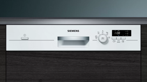 Siemens SN515W01DT Yarı Ankastre Beyaz Bulaşık Makinesi