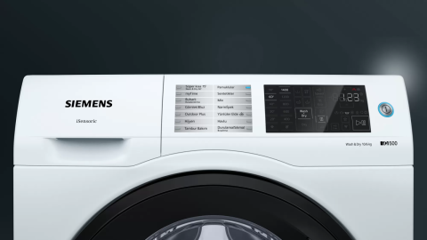 Siemens WD14U561TR 10/6kg 1400 Devir Beyaz Kurutmalı Çamaşır Makinesi