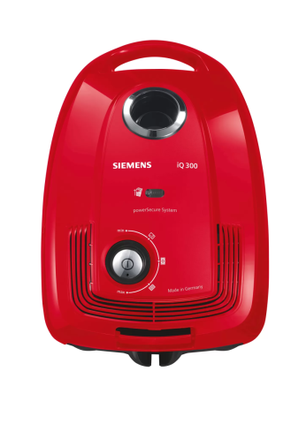 Siemens VSC3A210 Kırmızı Toz Torbalı Elektrikli Süpürge