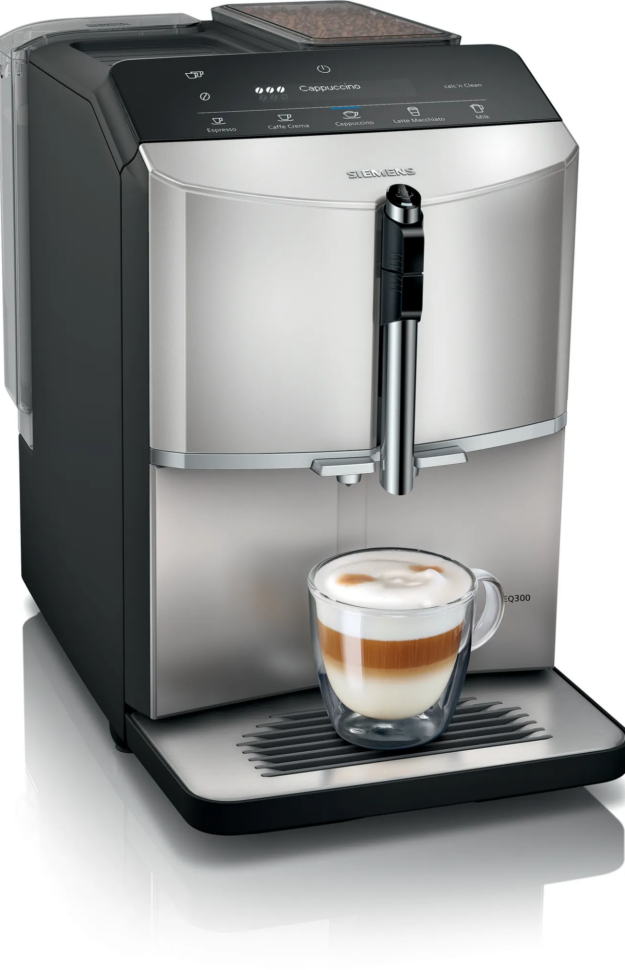 Siemens TF303E07 EQ.300 Inox Metalik Tam Otomatik Kahve Makinesi
