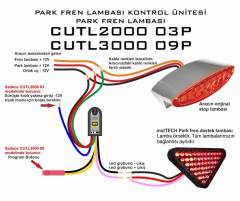 Programlı Park Fren Lambası Kontrol Ünitesi (F1 Çakar) - CUTL3000 09P