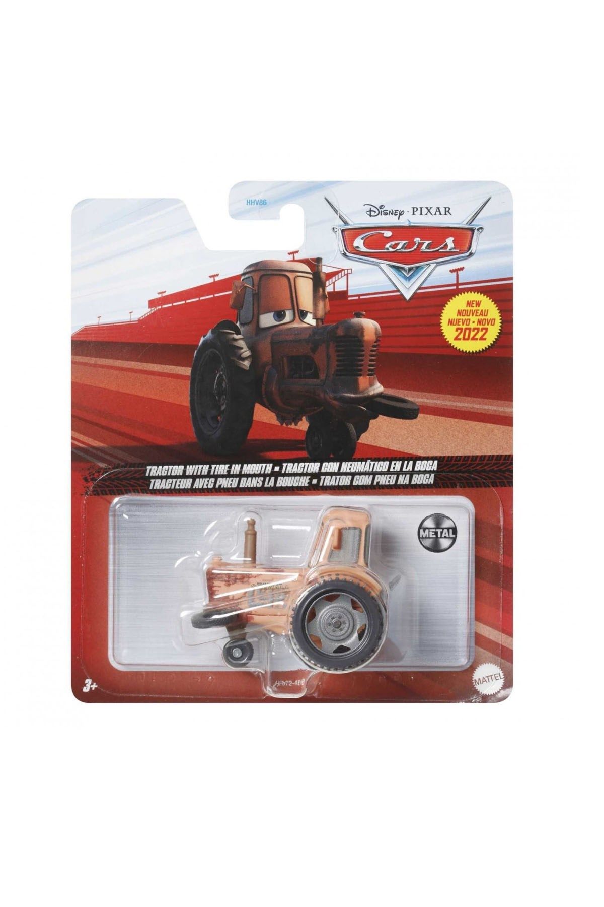 Cars Tractor Wıth Tıre In Mouth HFB72 Karakter Araç