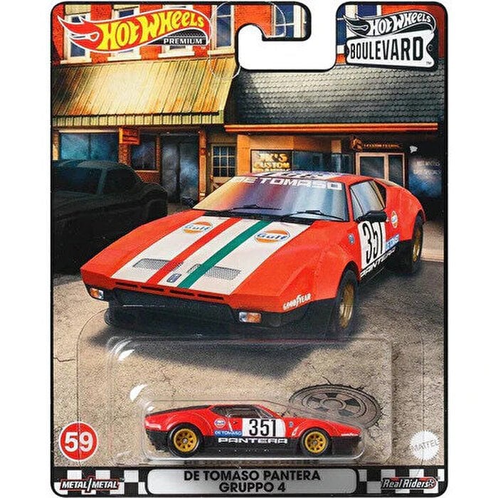 Hot Wheels Boulevard Premium Arabalar HCR04 De Tomaso Pantero Gruppo 4