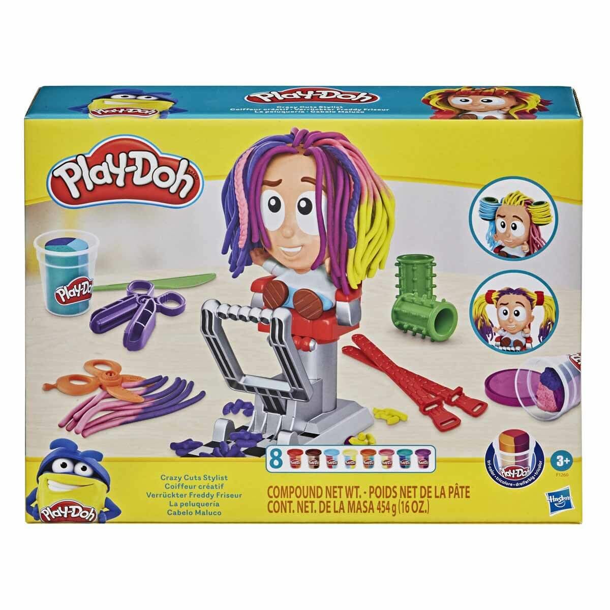 Play Doh Çılgın Kuaför Oyun Seti