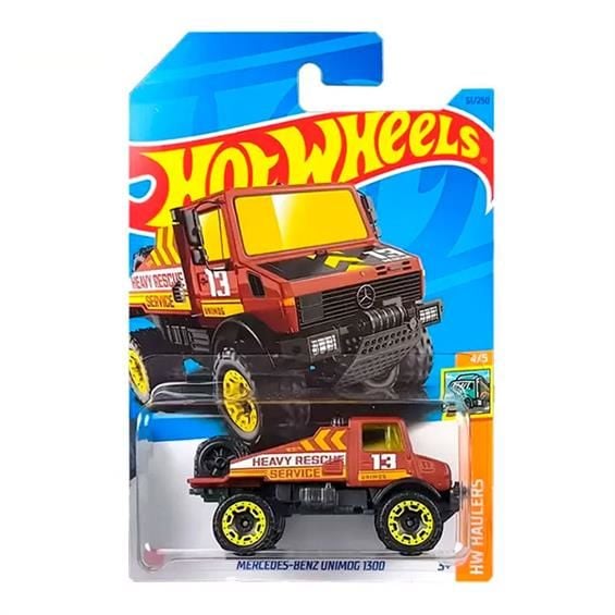 Hot Wheels Tekli Arabalar Mercedes-Benz Unimog 1300