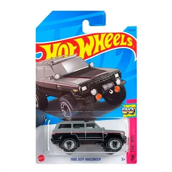 Hot Wheels Tekli Arabalar 1988 Jeep Wagoneer (Kısa Kartonet)