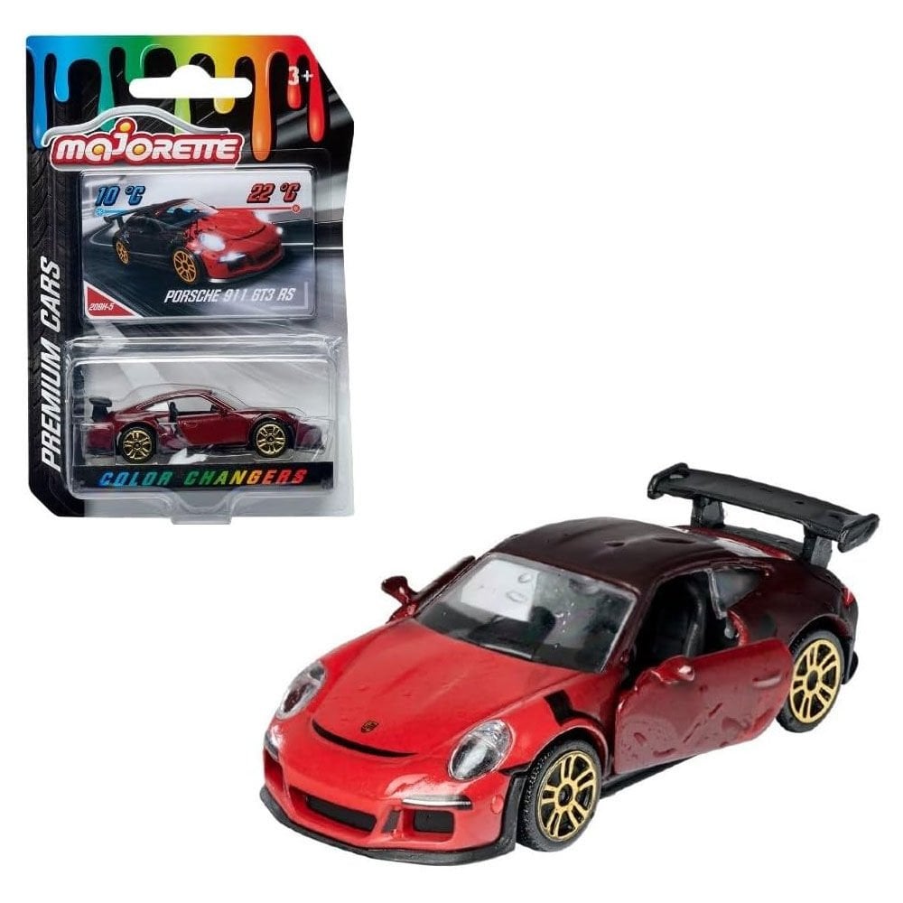 Majorette Renk Değiştiren Arabalar Porsche 911 GT3 RS