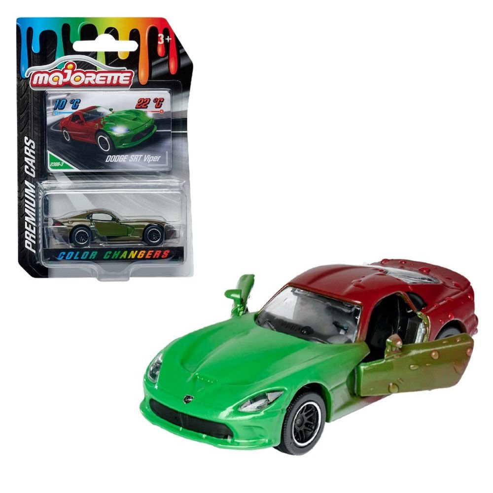 Majorette Renk Değiştiren Arabalar Dodge SRT Viper