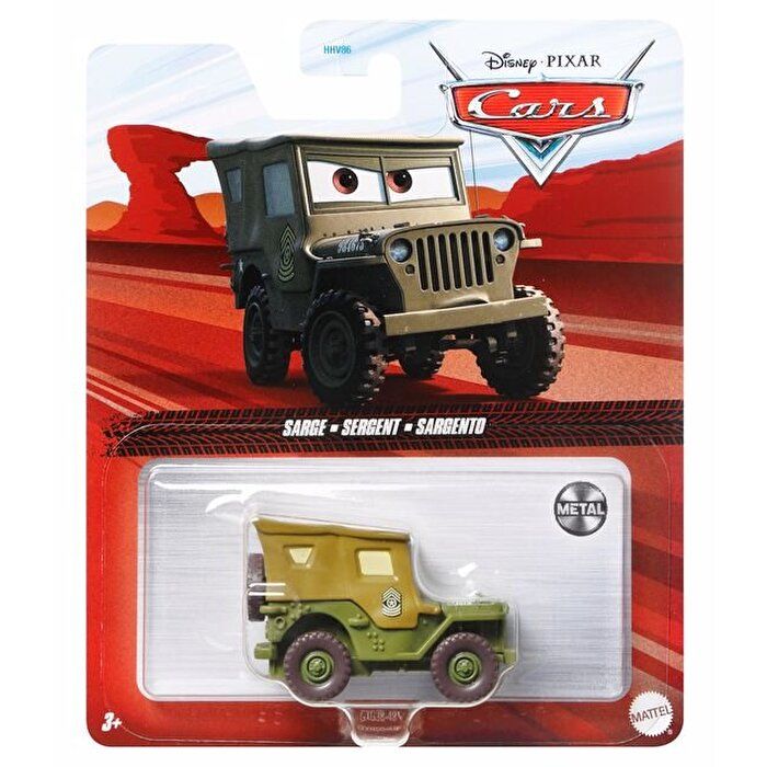 Cars Sarge GVX38 Karakter Araç