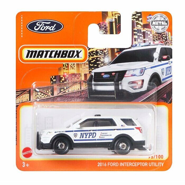 Matchbox Tekli Arabalar 2016 Ford Interceptor Utility