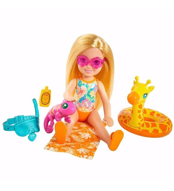 Barbie Chelsea Kayıp Doğum Günü Zürafa Simitli