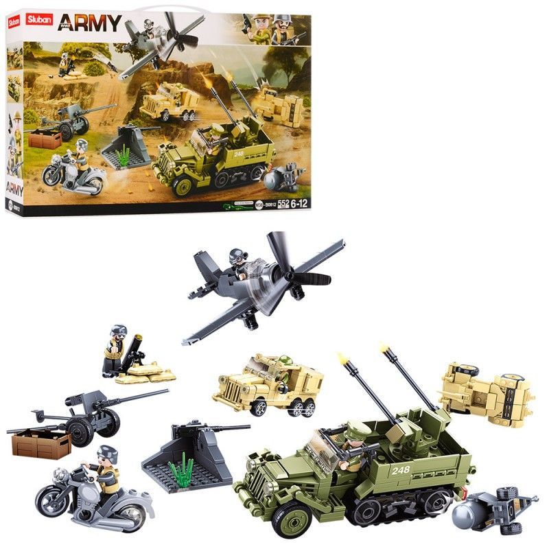 Sluban Army 552 Parçe Lego yapım seti