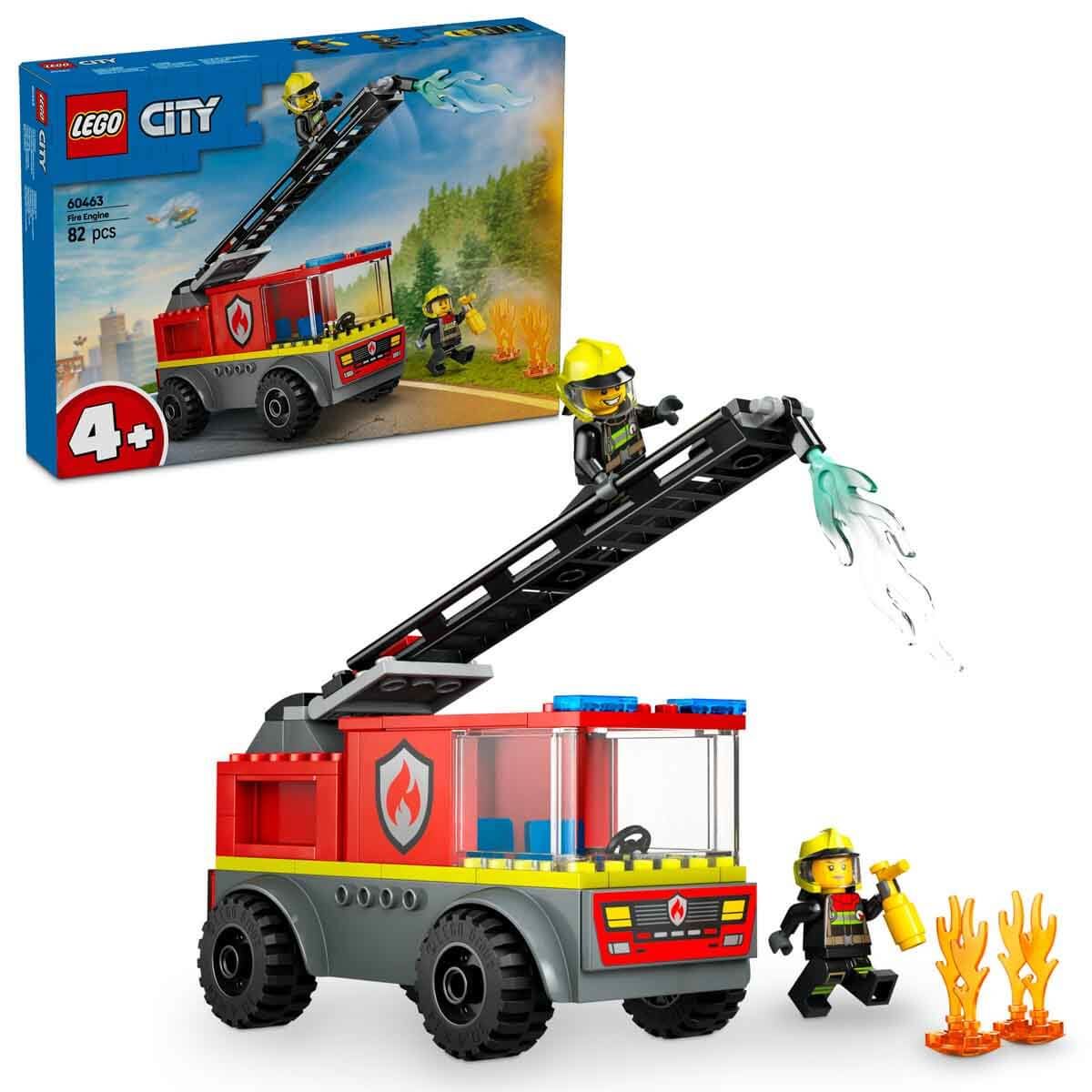LEGO City Merdivenli İtfaiye Kamyonu 60463