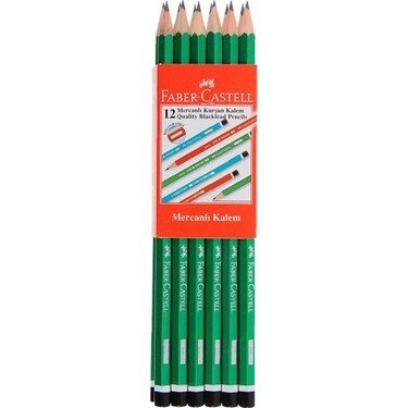 Faber Castell Mercanlı Kurşun Kalem 12'li